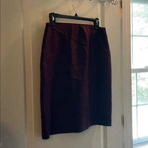 Plum skirt